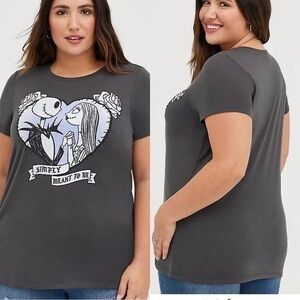 NWT Torrid Disney size 0 Nightmare Before Christmas tee